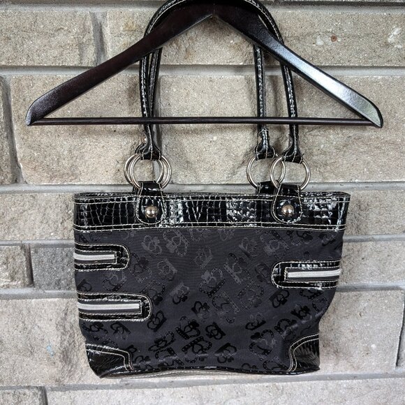 Vintage Kathy Van Zealand Black & Silver - Picture 1 of 10